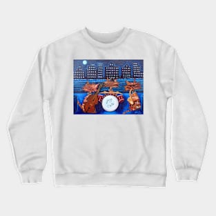 Jazz Cats Crewneck Sweatshirt